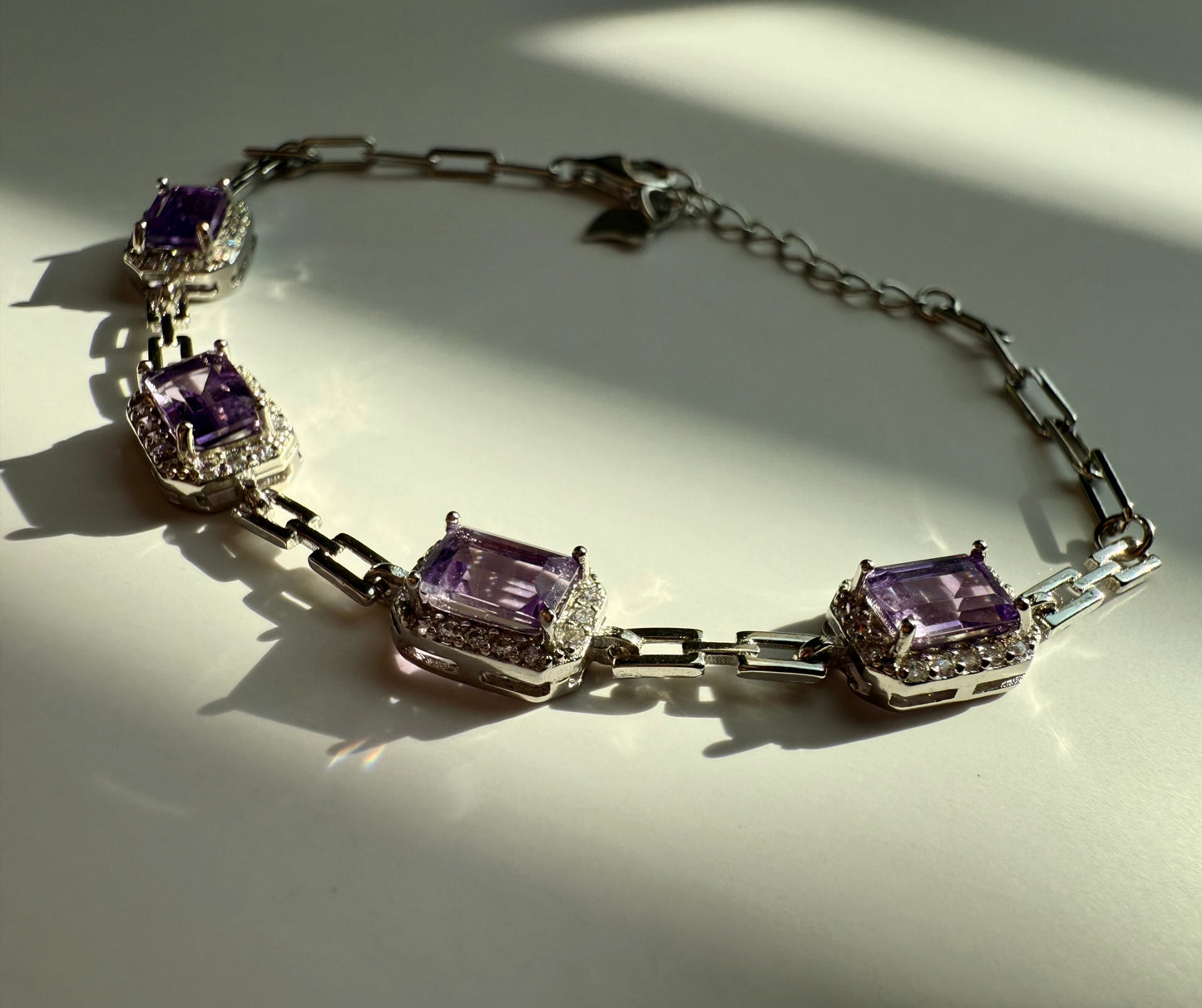 Purple Amethyst bracelet