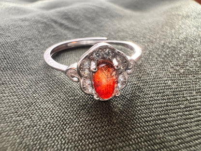 Fire Quartz Ring