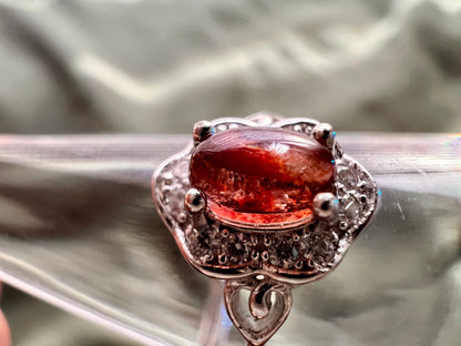Fire Quartz Ring